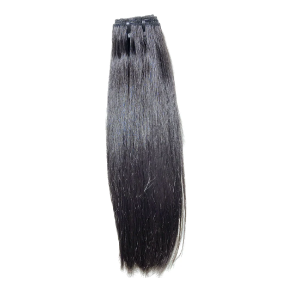Raw straight hair bundle pack